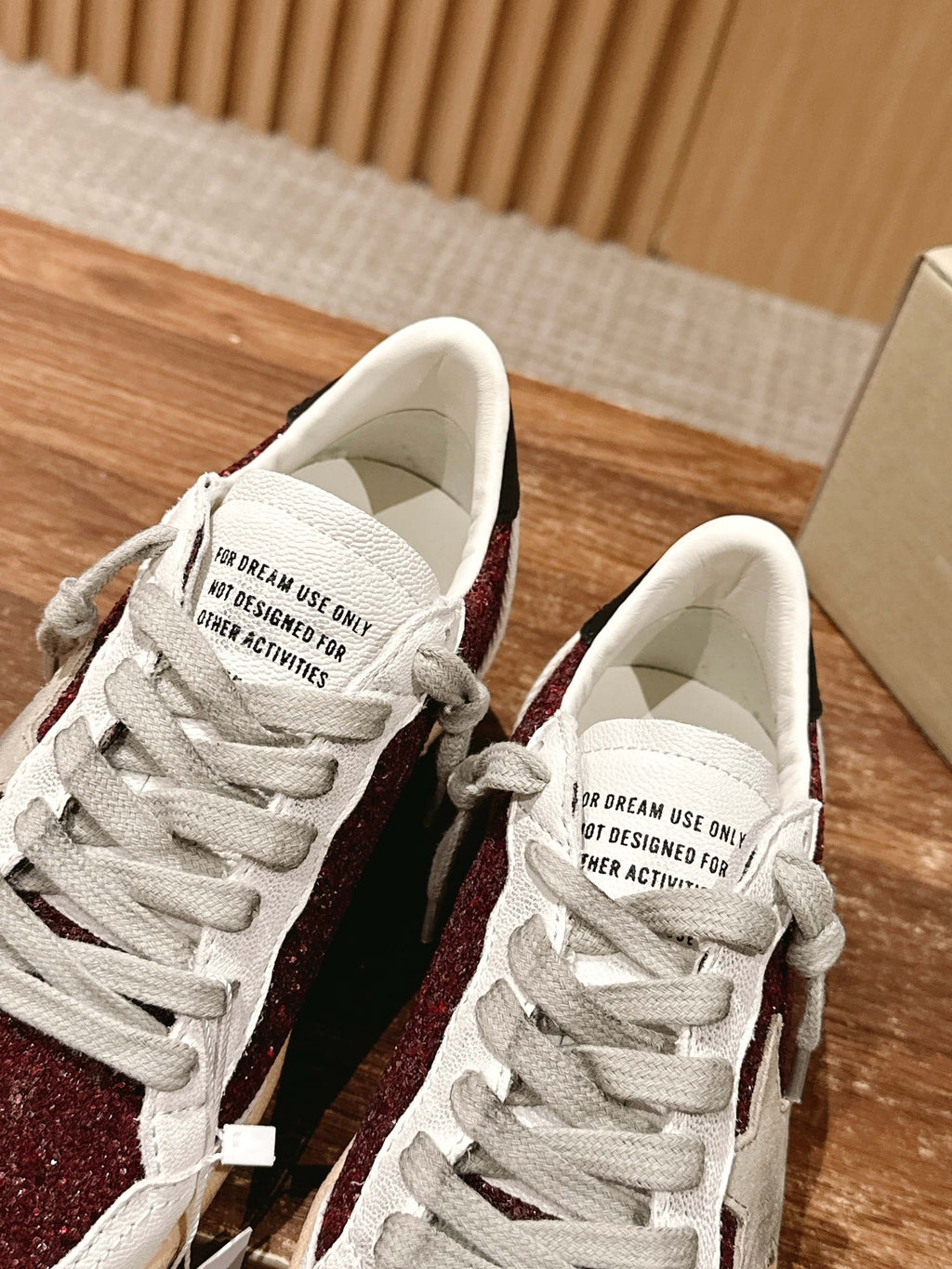 Golden Goose 2025 Sneaker White Red Cowhide 428308