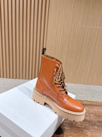 Celine 25 Boot Brown Calfskin 554010
