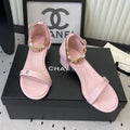 CC 26s Sandals 35 Light Pink Sheepskin 650104