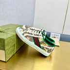 GG TENNIS 1977 TRAINER CANVAS WITH ANIMALS MOTIF