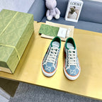 GG TENNIS 1977 TRAINER BLUE CANVAS