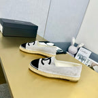 espadrilles grey and black suede