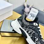 CD Chrono Sneaker 40mm In Black Mesh Fabric 994574