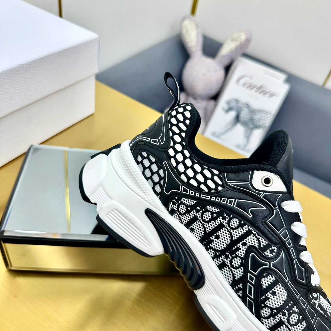 CD Chrono Sneaker 40mm In Black Mesh Fabric 994574