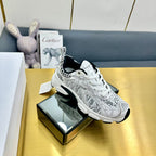 CD Chrono Sneaker 40mm In White Mesh Fabric 994576