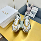 CD Chrono Sneaker 40mm In Gold Mesh Fabric 994578