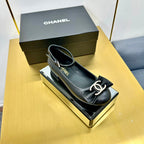 CC 25s Ballet Flats Black Sheepskin 297807