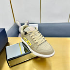 CD B57 Low-Top Sneaker In Peanut Brown Calfskin 993830
