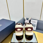 CD B57 Low-Top Sneaker In Burgundy Calfskin 993843