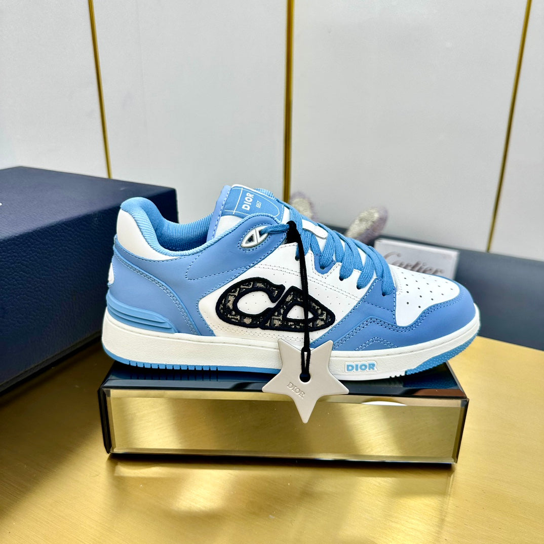 CD B57 Mid-Top Sneaker In Could Blue Calfskin 993845