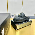 CC Loafers Mule Black Sheepskin 238488