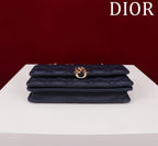my cd mini 21 dark blue lambskin