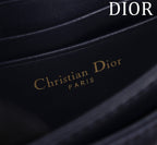my cd mini 21 dark blue lambskin