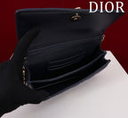 my cd mini 21 dark blue lambskin