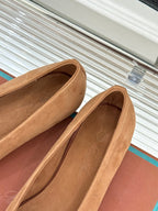 LP Primula Ballet Flat Brown Suede 570692