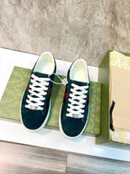 GG Men's ACE Sneaker Dark Green Suede 525961