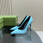GG 105 HIGH HEEL PUMP SKY LAMBSKIN