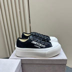 Jimmy Palma Maxi/F Trainers In Black Canvas 583146