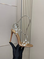 CL Diamond Sandals Gold   Material 299882