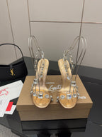CL Diamond Sandals Gold   Material 299882