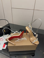 CL Diamond Sandals Gold   Material 299882