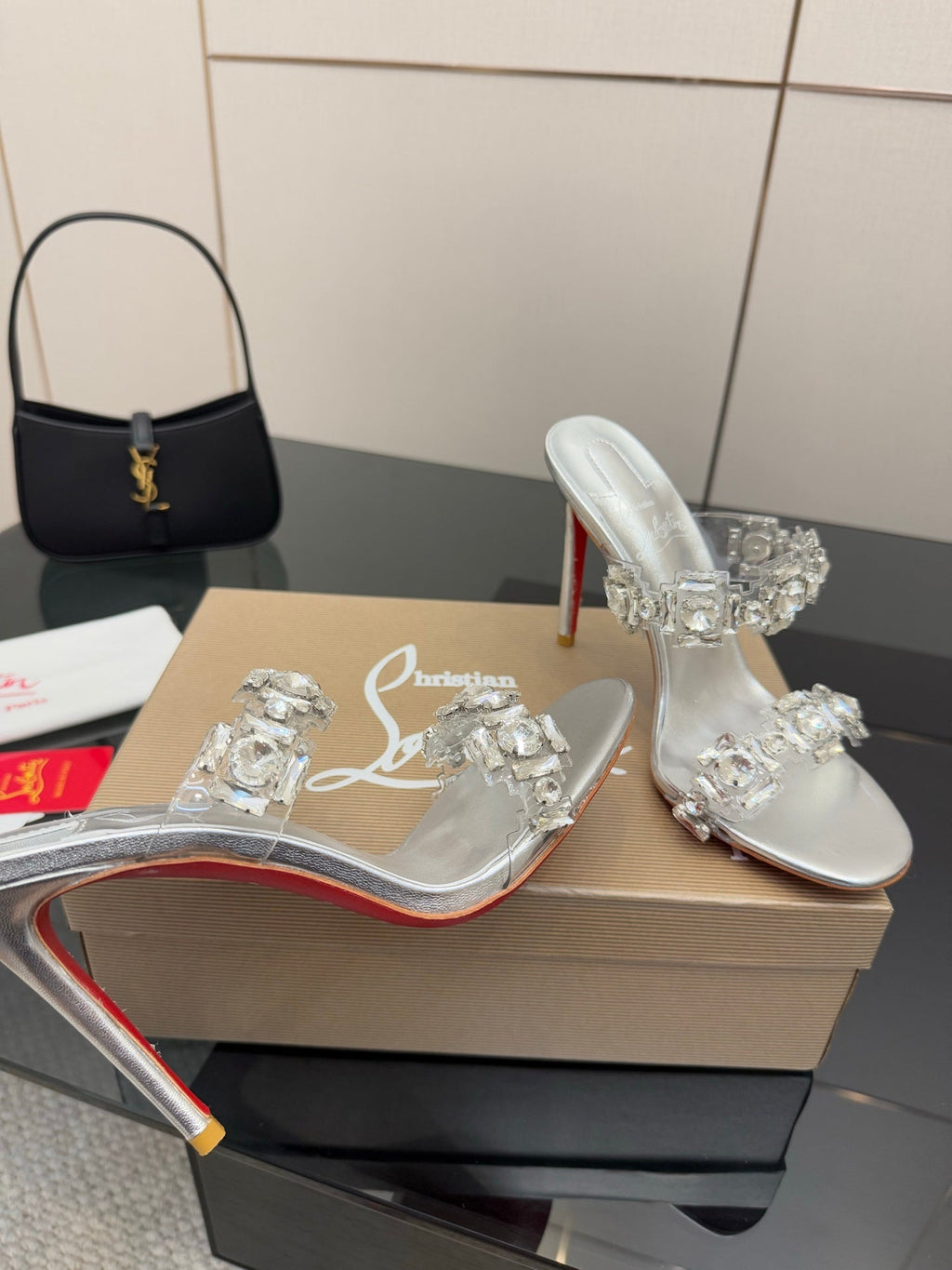 CL Just Jewel Sandans Silver   Material 299920