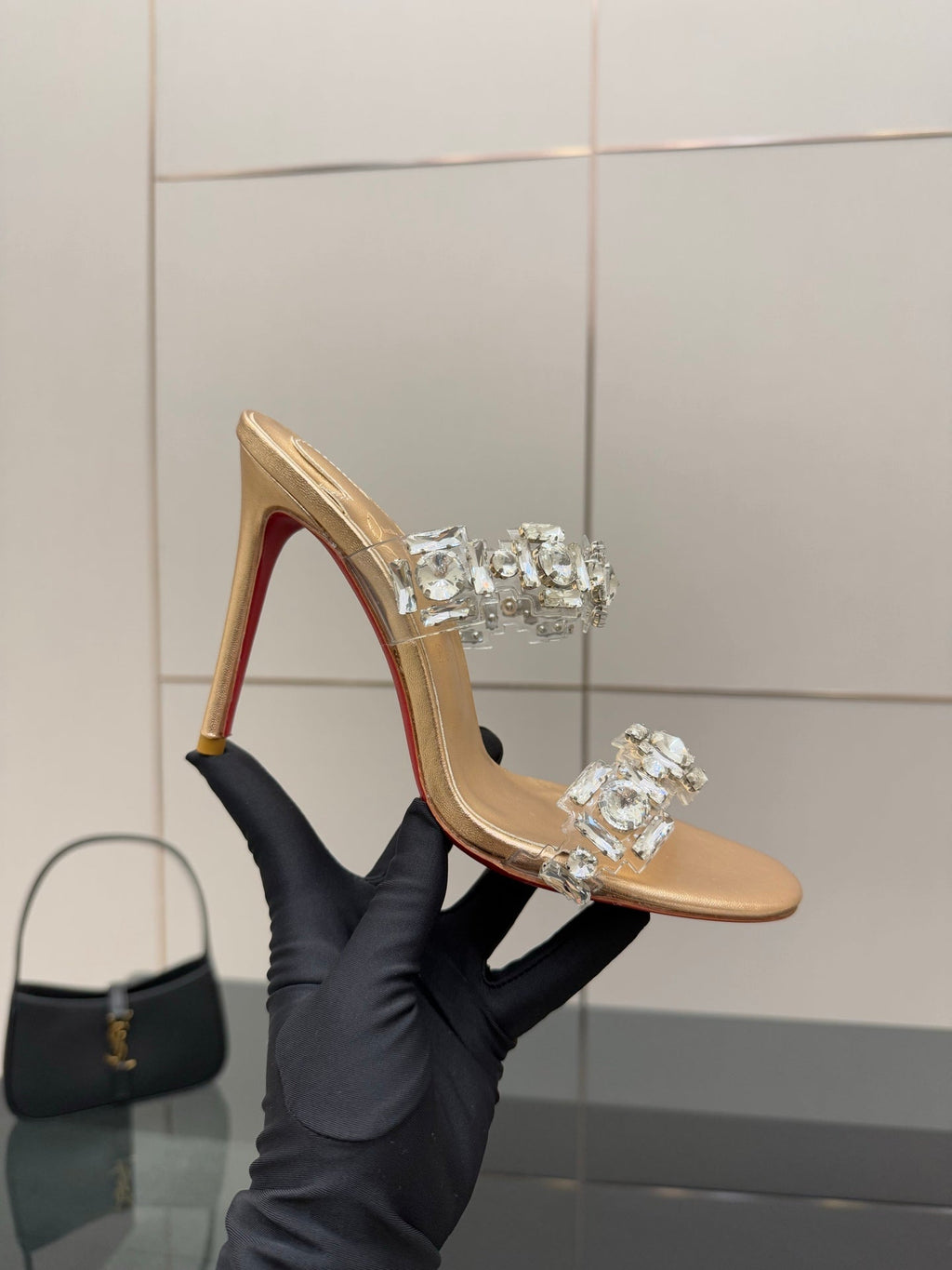 CL Just Jewel Sandans Gold   Material 299921