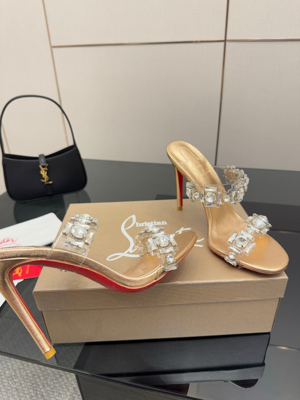 CL Just Jewel Sandans Gold   Material 299921