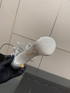RC Sandals 9.5cm Sliver Rhinestone Silk 302584
