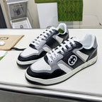 GG Men's MAC80 Sneaker White Black Cowhide 539519