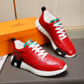 HM Men's Bouncing Sneaker Red Cowhide 664363