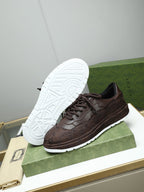 GG Men's Sneaker Brown Cowhide 587323