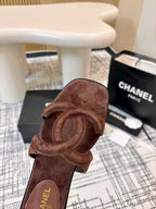 CC 26s Open-toe Sandal Chocolate Suede 681941