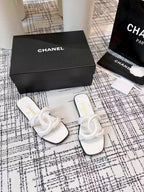 CC 26s Open-toe Sandal White Sheepskin 681945