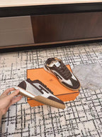 HM 25 Jet Sneaker Brown Mesh Cowhide 318022