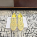 Jimmy Choo Sunny F Sneaker Yellow Lace Leather 682043