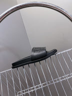 FENDI ROMA SLIDES IN BLACK LAMBSKIN LEATHER