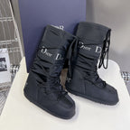 CD Short Boots 60mm In Black Cowhide 989716