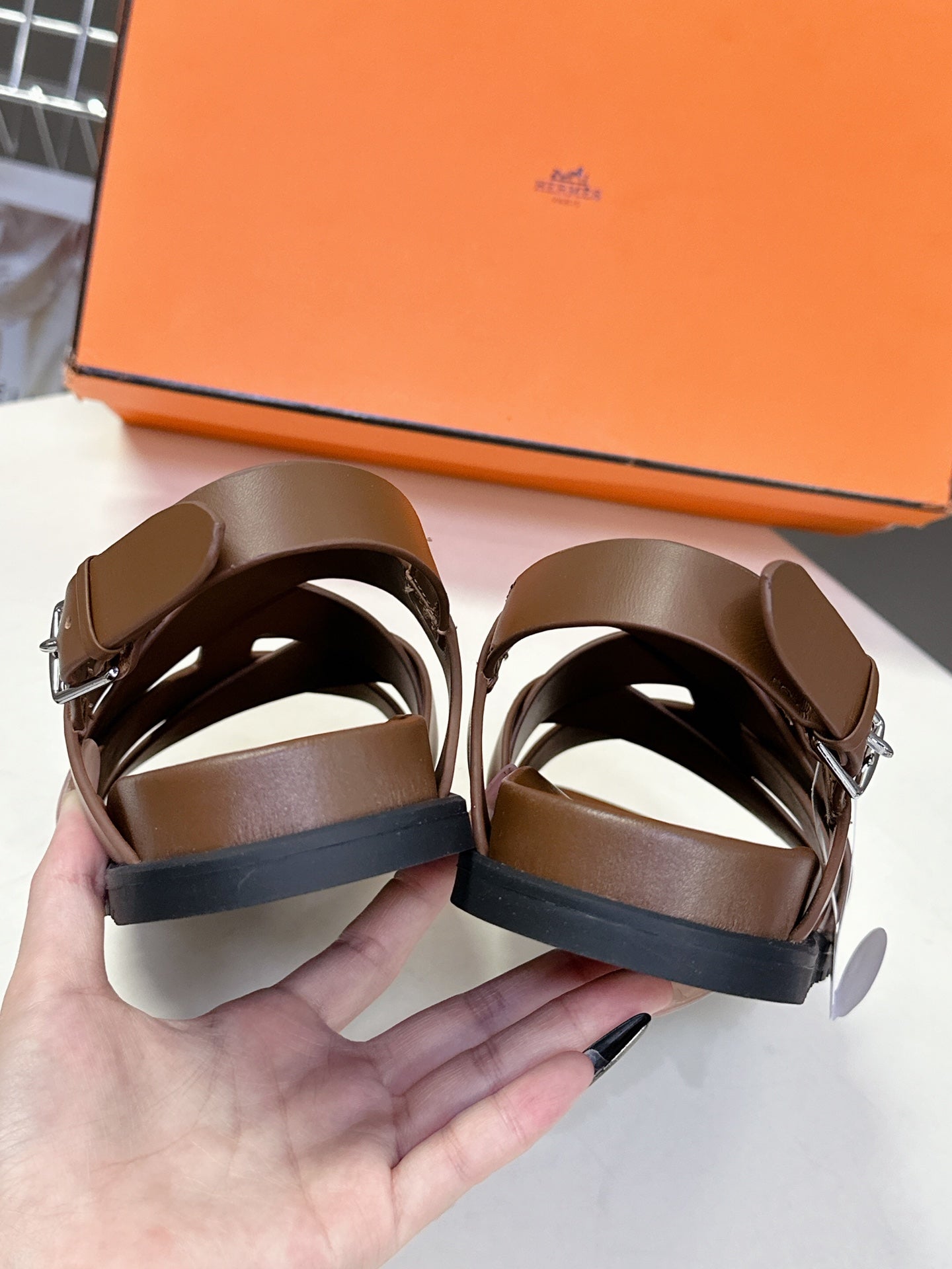 HM Sandal Sheepskin and TPU 252679