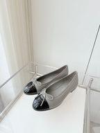 CC Ballet Flat Gray Leather 238768