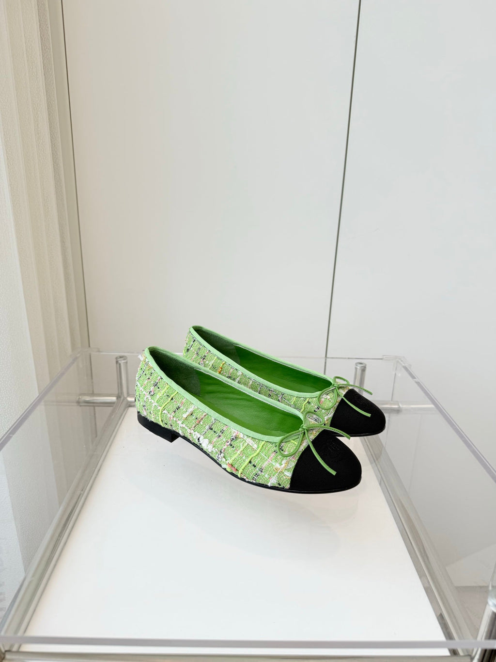 CC Ballet Flat Green Fabric 238777