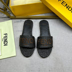 FF Signature 10 Black Cotton Fibre Slide