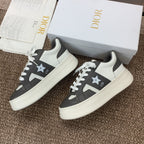 CD Star Platform Sneaker 35mm Black Calfskin