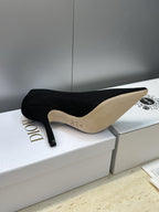 CD J'Adior Pump 9.5cm Black Technical Fabric
