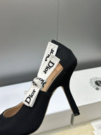 CD J'Adior Pump 9.5cm Black Technical Fabric