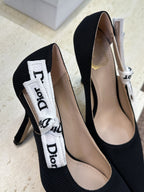 CD J'Adior Pump 9.5cm Black Technical Fabric