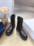 CD 25 short boots black calfskin 438778