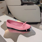 Balen 25 bow ballet flat pink sheepskin 184480