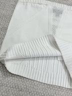CC Sport Bra White Wool Viscose