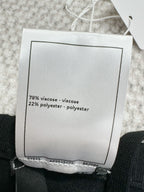 CC Sport Bra Black Wool Viscose